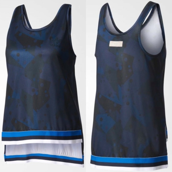 adidas Tops - Woman Adidas Originals Sleeveless T-shirt Tank Top